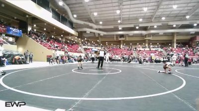 52 lbs Cons. Semi - Teagan Stearns, Ridge vs Conner Augustine, CK Young Lions