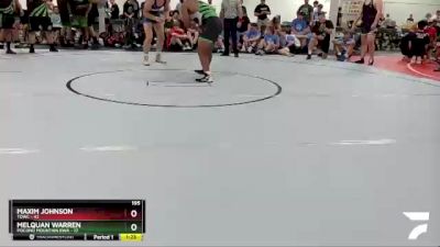 195 lbs Round 1 (4 Team) - Melquan Warren, Pocono Mountain RWA vs Maxim Johnson, TDWC