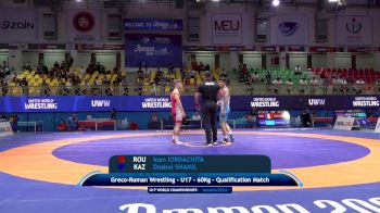60 kg Qualif. - Ioan Iordachita, Romania vs Dosbol Shamil, Kazakhstan