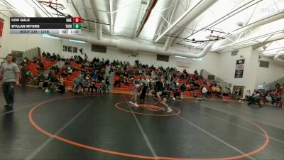 120B Round 3 - Levi Gale, Riverton vs Dyllan Myers, Thermopolis