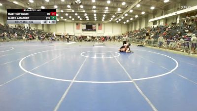 184 lbs Cons. Round 2 - James Amatore, NYU vs Matthew Klein, Rensselaer Polytechnic Institute