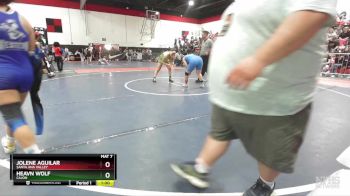 135 lbs Cons. Round 3 - Heavn Wolf, Cajon vs Jolene Aguilar, Santa Ana Valley