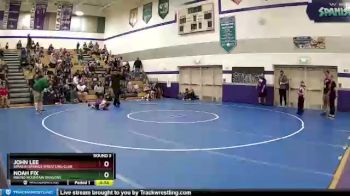 51-56 lbs Round 3 - John Lee, Spanish Springs Wrestling Club vs Noah Fix, Round Mountain Dragons