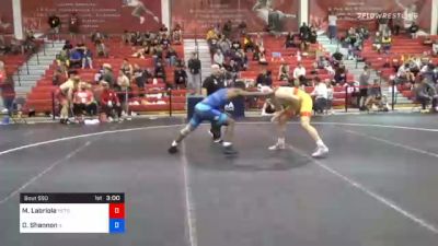 79 kg Quarterfinal - Michael Labriola, Nebraska Wrestling Training Center vs Dj Shannon, Illinois