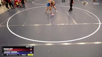 Cons. Semi - Bailey Kes, Thunderbolts vs Hannah Wigern, Hutchinson Wrestling Club