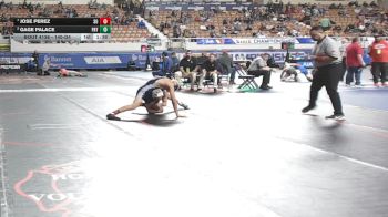 140-D4 Quarterfinal - Jose Perez, Somerton High School vs Gage Palace, Payson High School