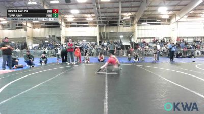 73-76 lbs Round Of 16 - Bexar Taylor, Spartan Mat Club vs Tuff Jump, Powerhouse Blue