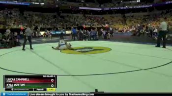 145 lbs Quarterfinal - Lucas Campbell, Ozark vs Kyle Dutton, Liberty