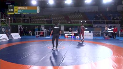 86 kg Myles Najee MARTIN, USA vs Clayton Steven PYE, CAN