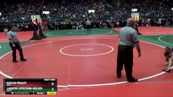 75 lbs Semifinal - Daylin Fraley, OHC1 vs Landon Lipscomb-Wilson, WSW1