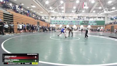 120 lbs Quarterfinal - Josiah Kelly, Ramona vs Eshan Murrell, Patrick Henry
