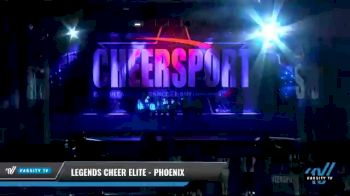 Legends Cheer Elite - Phoenix [2021 L4 Junior - D2 - Medium Day 1] 2021 CHEERSPORT National Cheerleading Championship