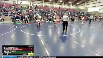 100 lbs Champ. Round 2 - Jacob Vincent, Team Sublime vs Thiago Reynosa,  Mountain Ridge Youth Wrestling