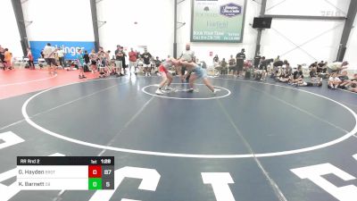 145 lbs Rr Rnd 2 - Grady Hayden, Brothers Of WOW vs Kale Barnett, D9