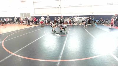 80 lbs 7th Place - John Busch, MD vs Aiden Rosario, WV