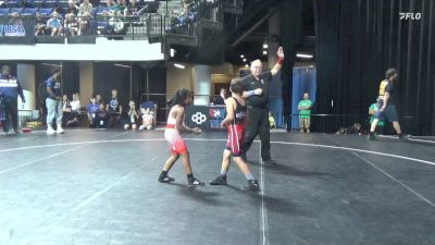 85 lbs Semis - Syncere Spivy, Toss Em Up Wrestling Academy vs Debwe Hicks-Maulson, Lake Superior Ojibwe Wrestling Club