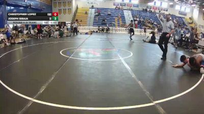 165 lbs Round 6 (8 Team) - Christopher Lopez, Kongkrete WC vs Joseph Sibaja, Eagle Empire