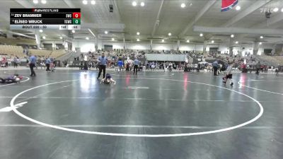 50 lbs Cons. Round 2 - Zev Brammer, Stampede Wrestling Club vs Elíseo Wruck, Team Clarksville TCWC