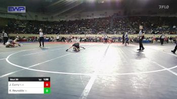 94 lbs Round Of 32 - Jaxon Curry, Plainview JH vs Ryker Reynolds, Tulsa Union