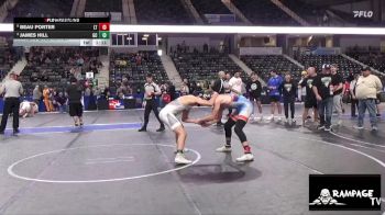 165 lbs 1st Place Match - Beau Porter, Leoti Takedown vs James Hill, Garden City