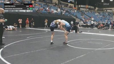 165 lbs Cons. Round 4 - Ashton Keith, Colby Community College vs Jonathan Richardson, Keiser University