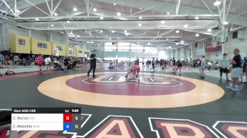 45 kg Final - Cole Borzio, Steller Trained Nihilus vs Zane Messiter, Mohawk Valley WC HS