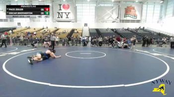 145 lbs Cons. Round 7 - Oscar Brotherton, Club Not Listed vs Pace Zeiler, Club Not Listed