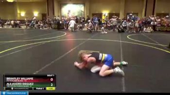 78 lbs Round 1 (4 Team) - Brantley Williams, MO Outlaws Black vs Alejandro Dieguez, The Untouchables Black