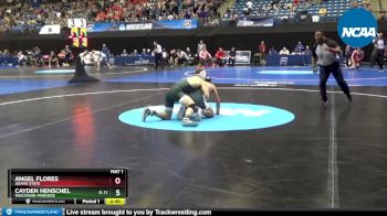 141 lbs Cons. Round 2 - Angel Flores, Adams State vs Cayden Henschel, Wisconsin-Parkside