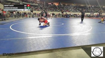 118 lbs Round Of 64 - Brody Scott, Sulphur vs Carson Reynolds, Enid Junior High