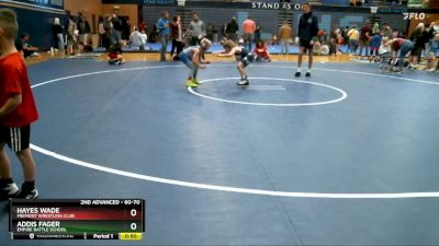 60-70 lbs Round 3 - Hayes Wade, Fremont Wrestling Club vs Addis Fager, Empire Battle School