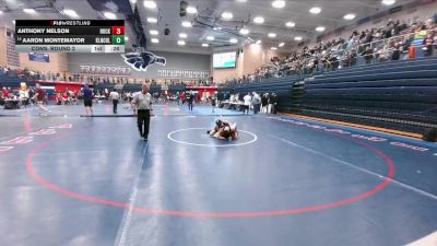 165 lbs Cons. Round 2 - Aaron Montemayor, Klein Collins vs Anthony Nelson, Rockwall