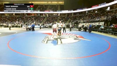 II-116 lbs Cons. Round 4 - Riley Bernash, Corinth vs Chase Davis, Port Jefferson