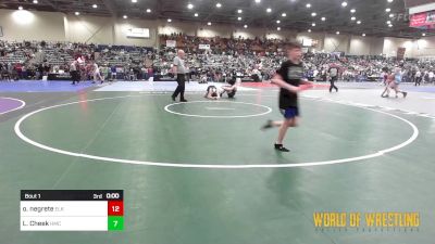 126 lbs Round Of 32 - Ricardo Ponce Jr, Adrenaline Martial Arts vs Colby Clark, Wasco Wrestling