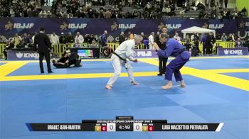 Luigi Mazzetti Di Pietralata vs Brault Jean-Martin 2026 European Jiu-Jitsu IBJJF Championship