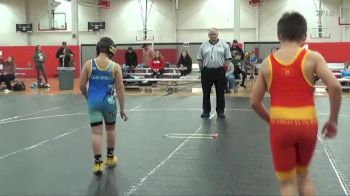 92 lbs Round 2 (4 Team) - Slayden Hunt, East Kansas Eagles vs Stone Helmrichs, Lead Miners