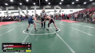 209 lbs Quarterfinal - John Burch, SMCC vs Elijah Smith, GENO