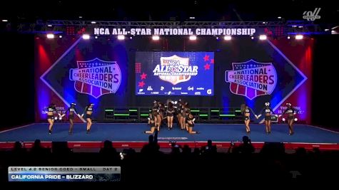 California Pride - Blizzard [2026 L4.2 Senior Coed - Small Day 2] 2026 NCA All-Star National Championship