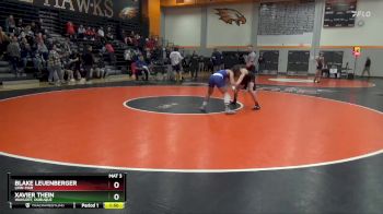 126 lbs Champ. Round 1 - Blake Leuenberger, Linn-Mar vs Xavier Thein, Wahlert, Dubuque