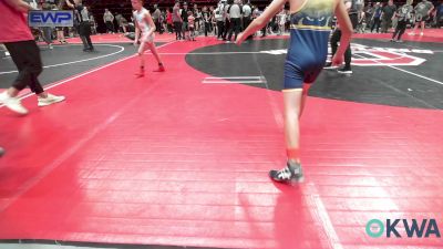 85 lbs Quarterfinal - Leunitus Doyle, Dark Cloud Wrestling Club vs Ezekiel Mashburn, Collinsville Cardinal Youth Wrestling