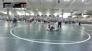 120 lbs Semifinal - Jaxon Watts, Warren Co Wrestling vs Smith Forbush, Dragon Wrestling Club