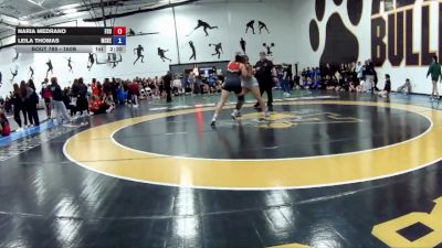 160B Cons. Semi - Naria Medrano, Frostburg State University vs Leila Thomas, McKendree University