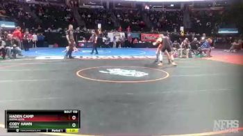 190-2A Quarterfinal - Haden Camp, Buena Vista vs Cody Hawn, Hayden