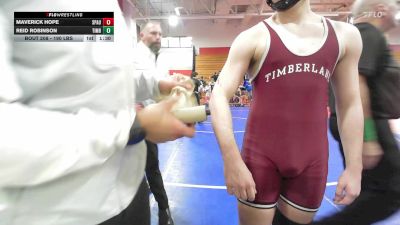 190 lbs Consi Of 8 #2 - Maverick Hope, Spaulding vs Reid Robinson, Timberlane