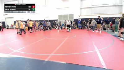102 lbs Semifinal - Ashton King, Patriots Wrestling Club-MS vs Zack Street, WV Lunatics-MS