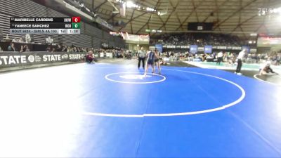 Girls 4A 190 lbs Quarterfinal - Maribelle Cardens, Skyview (Girls) vs Yaneece Sanchez, Richland (Girls)