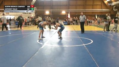 119 lbs Semifinal - Austin Bronco Campsey, Barn Brothers vs Anthony Valls, Mat Assassins