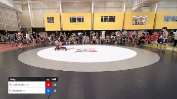 54 kg Rr Rnd 2 - Mac Johnson, Team Alien Gold vs Chase Kastner, Southside