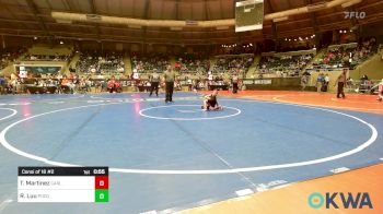 46 lbs Consi Of 16 #2 - Teagen Martinez, Carl Albert vs Rayce Luu, Pocola Youth Wrestling