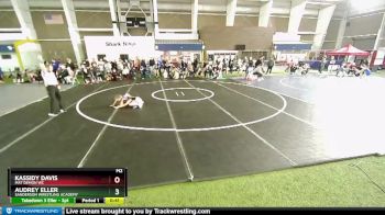 80 lbs Semifinal - Audrey Eller, Sanderson Wrestling Academy vs Kassidy Davis, Mat Demon WC